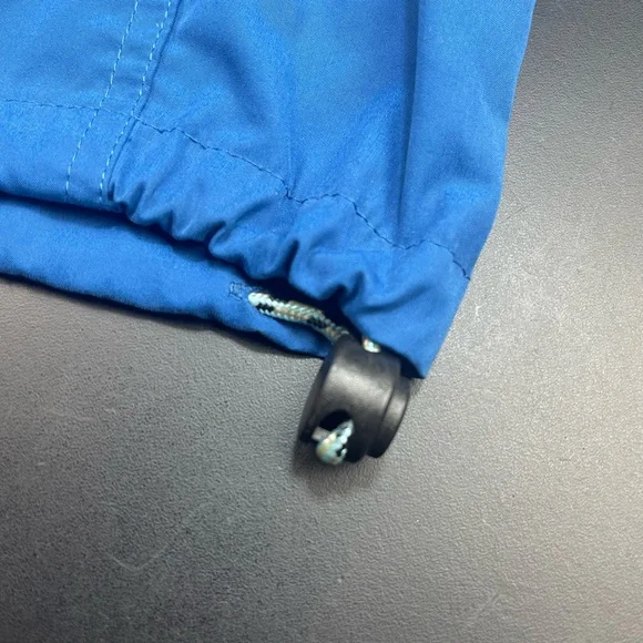 Prodoh Blue Hooded Windbreaker Anorak Jacket size 10 - Picture 8 of 10